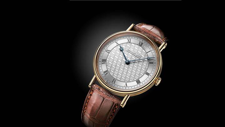 Luxury Wrist Watch And Black Background